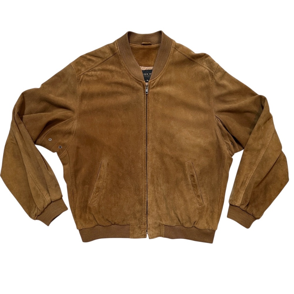 Golden Bear Suede Baseball Jacket - Men's medium